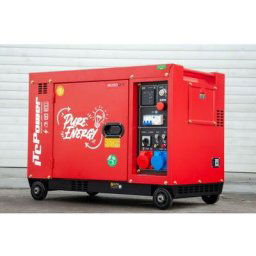 Groupe électrogène 6300W Diesel 230V/400V Insonorisé 8000D-T - La couleur peut varier selon le