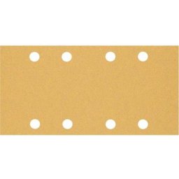 Accessories expert C470 2608900855 Papier abrasif pour ponceuse vibrante perforé Grain 80 (l x l)