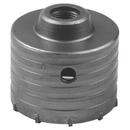 Scie cloche trepan tct de 80 mm tranchants en carbure 1/2 bsp
