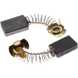 2x balai de charbon pour moteur électrique 5 x 11 x 16,4mm compatible avec Makita HM0860C, HM1100C,