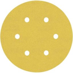 Accessories expert C470 2608900819 Feuille abrasive pour ponceuse excentrique perforé Grain 240 (ø)