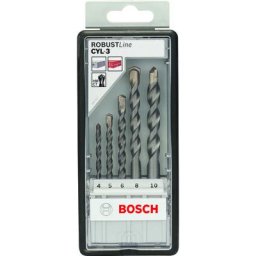 2607010524 Coffret de 5 forets à béton Robust Line CYL-3, 4 - 10 mm - Bosch