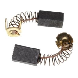 2x Balais de charbon pour moteur 5 x 8 x 12,8mm compatible avec Makita 6700, 6701, 6801, 6904,
