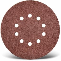 Menzer - 10 disques abrasifs auto-agrippants p. ponceuses girafes, ø 225 mm / 10 trous / G24 /
