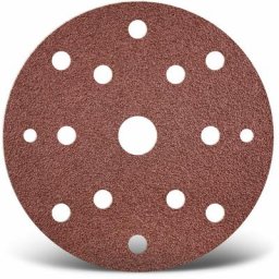 50 disques abrasifs auto-agrippants Menzer p. ponceuses excentriques, ø 150 mm / 15 trous / G80 /