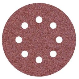 50 disques abrasifs auto-agrippants Miotools p. ponceuses excentriques, ø 125 mm / 8 trous / G100 /