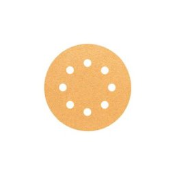2608605069 disque abrasif 5 pièces 125 mm grain K80 - Bosch