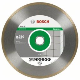 Bosch - 2608602536 Disque à tronçonner diamanté standard for ceramic 180 x 25,40 x 1,6 x 7 mm