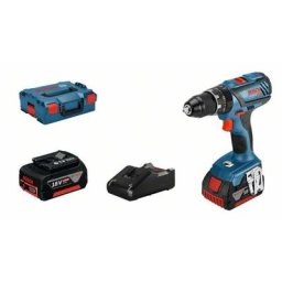Bosch - Perceuse-visseuse percussion sans fil 18V gsb 18V-28 / 2x batteries 4,0 Ah L-Boxx