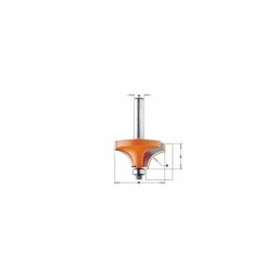 Fraise carbure 1/4 de rond 6,35mm guidage queue 8 mm - CMT