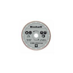 Disque coupe-carreaux diamant Einhell rt- tc 520 u pour meuleuse mm 200x25,4x2,2 fabrique' en