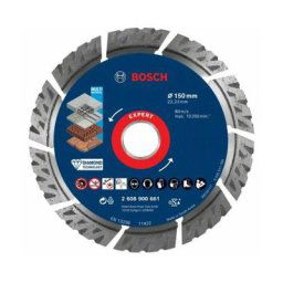 Bosch - Pro lames de diamant multi-matériaux, 150 x 22,23 x 2,4 x 12 mm
