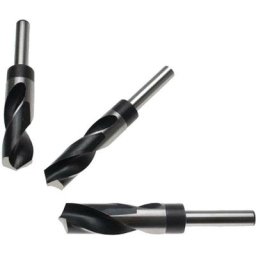 Bgs Technic - Lot de 3 forets a metaux 22-24-25 mm queue reduite à 13 mm