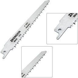 Tophomer - 20 x Lame de Scie Sabre Carbone hcs 150 x19 x 0,9mm pour Bosch Dewalt,Makita pvc