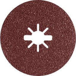 Bosch - Expert R781 Prisma Céramique Fibre Disque, Verrouillage x, 125 mm, 22,23 mm, g 36, 5-TLG.