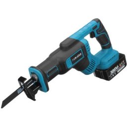 Scie sabre sans fil électrique BLMIATKO scie alternative 0-3000rpm / min 18V 2 batterie - 4 lames