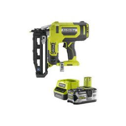 Ryobi - Pack Cloueur de finition à air comprimé 18 v OnePlus R16GN18-0 - 1 Batterie 5.0Ah - 1