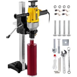 Carotteuse a Diamant Diametre 160 mm, Perceuse au Diamant 1980 w a Eau, Carotteuse a Beton,