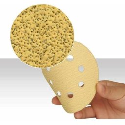 100 pièces disques abrasifs 125 mm avec velcro 60 80 120 150 220 grain 8 trous différents pour