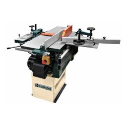 Machine combinée à bois à 6 travaux: raboteuse de surface et d'épaisseur 200mm. scie circulair,