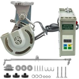 220V 750W 1HP Moteur de Machine a Coudre Servomoteur Vitesse Max 3500RPM Mute Tie Bar sans Balais