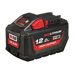 Batterie 18V Li-Ion 12,0 Ah hight output™ M18 HB12 Milwaukee 4932464260