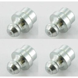 Cyclingcolors - 4x graisseur à frapper M8 angle 180° embout graissage pompe à graisse manuelle