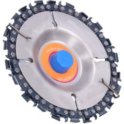 Disque de chane de sculpture sur bois 4in 22 dents scie roue accessoires de meuleuse d'angle en