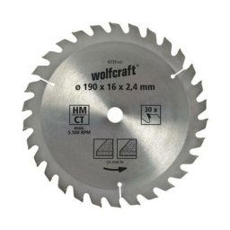 Wolfcraft - lame pour scie circulaire D.140 18 dents 6731000