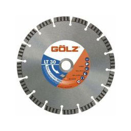 Gölz - Disque diamant LT30, coupe à sec ou à eau - pour meuleuse ou rainureuse - ø 125 mm / alésage