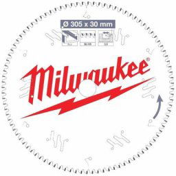Lame de scie circulaire Milwaukee Alu - ø 305 x 30 x 3 x 96 dents - 4932471323