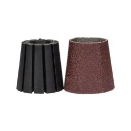 Manchon abrasif avec manche adaptateur Bosch 1600A00156 Grain 80 (Ø x H) 30 mm x 87 mm 1 pc(s)