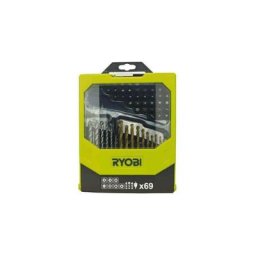 Ryobi - Coffret 69 accessoires mixtes pour perçage et vissage RAK69MIX