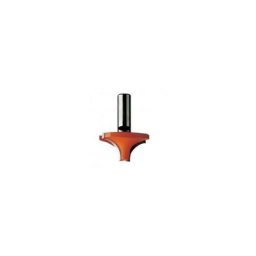 CMT - Fraise carbure 1/4 de rond 19 mm - Queue 12 mm