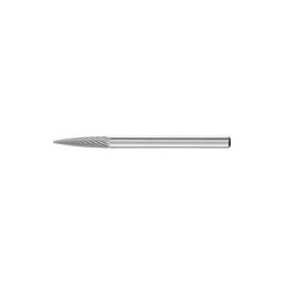 Mini-fraise sur tige carbure forme ogive bout pointu 0313 5 3mm 3x13mm Pferd 1 pcs