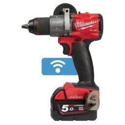 Milwaukee M18 ONEDD2-502X - Set perceuse visseuse Li-Ion 18V (2x batterie 5.0Ah) dans HD Box