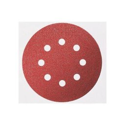 Set de feuilles abrasives pour ponceuse excentrique avec bande auto-agrippante, perforé Bosch