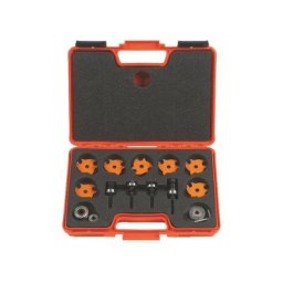 Coffret disques rainures + arbres série 822 / 823 Queue 8 mm - CMT