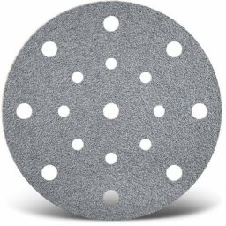 50 disques abrasifs auto-agrippants Menzer p. ponceuses excentriques, ø 150 mm / 17 trous / G240 /