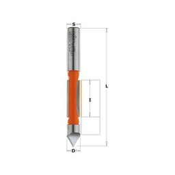 Fraise carbure Occulus 8 mm - Queue 12 mm - CMT