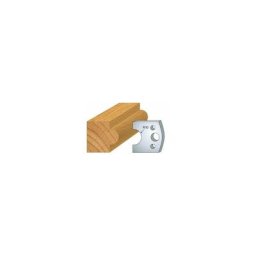 015 : jeu de 2 fers 40 mm mouton pour porte outils 40 et 50 mm