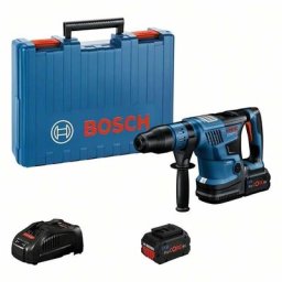 Bosch 18V perceuse à percussion sans fil BITURBO SDS-max GBH 18 V-36 C / 2x batterie 5,5 Ah + GCY 42