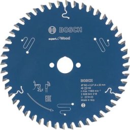 Bosch - Lame scie circulaire Expert Bois 160x20x1,8mm 48D