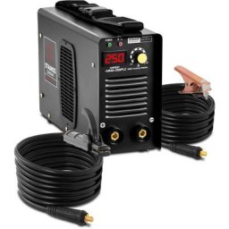 Stamos - Poste à souder à l'arc Mma Soudure Electrode Inverter Igbt Led 20–250A Argent