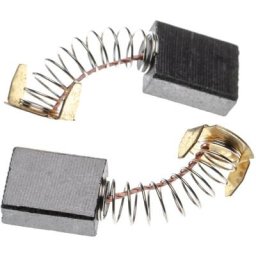Vhbw - 2x Balais de charbon pour moteur 6,5x13,5x17mm compatible avec Makita 2114 c, 2412N, 2414 b,