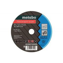 Flexiarapid Super 626870000 Disque à tronçonner 76 mm 5 pc(s) - Metabo