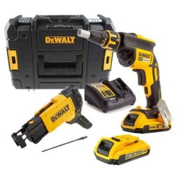 Dewalt - Visseuse à placo 18V xr (2x2,0 Ah) avec chargeur de vis en tstak DCF620D2K