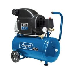 Scheppach - compresseur d'air huile lubrifié 24 litres 2.0 hp 8 bar HC26