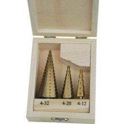 Brüder Mannesmann - M54603 Jeu de forets coniques 3 pièces 1 pc(s)