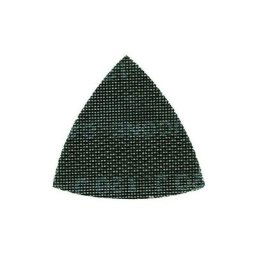 Triangle pour ponceuse X4 en maille delta 80GR Tivoly Lot de 4 patins auto agrippants 95x95x95mm
